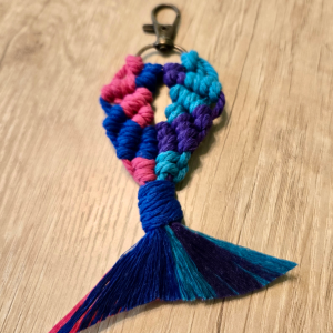 Mermaid Tail Keychain